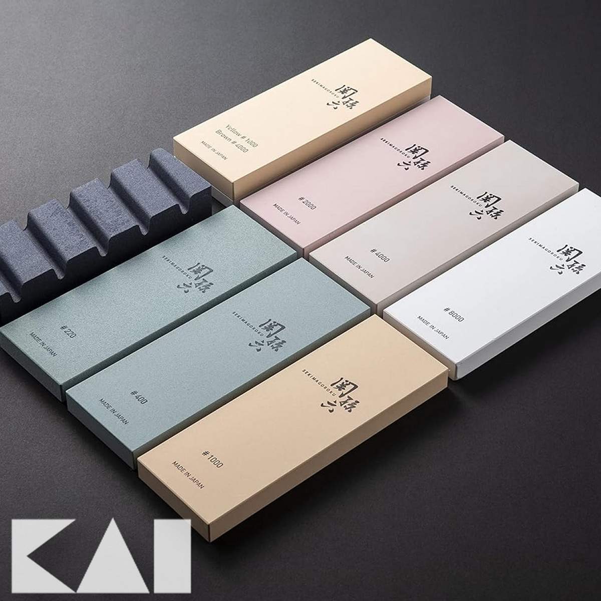 Pietra Kai per affilare grana singola da 2000 Seki Magoroku AP-0331 - immagine 6